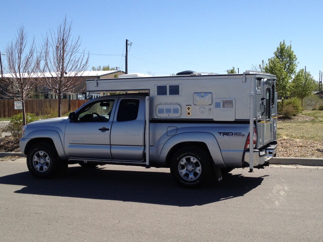 pop up truck camper toyota tacoma #2